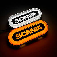 Габаритний ліхтар білий SCANIA Неон 24v LED