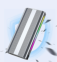 Зовнішня кишеня Deepfox M9 RGB для M.2 SSD NVMe (PCIe) / NGFF (Sata) Type-C USB 3.1 Gen 2 Original, фото 10