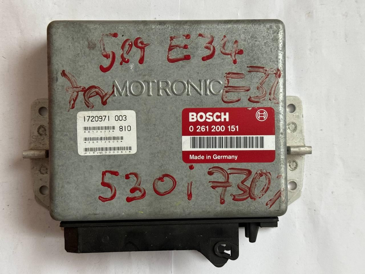 Електронний блок керування BMW E34/E32 Bosch 0 261 200 151 / 0261200151 / 1720971003