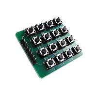 Кнопочная клавиатура, 4x4 матрица, для Arduino