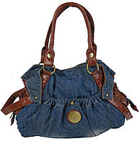 Женская джинсовая сумка Fashion jeans bag Синий (Jeans6080 blue) EJ, код: 7730870