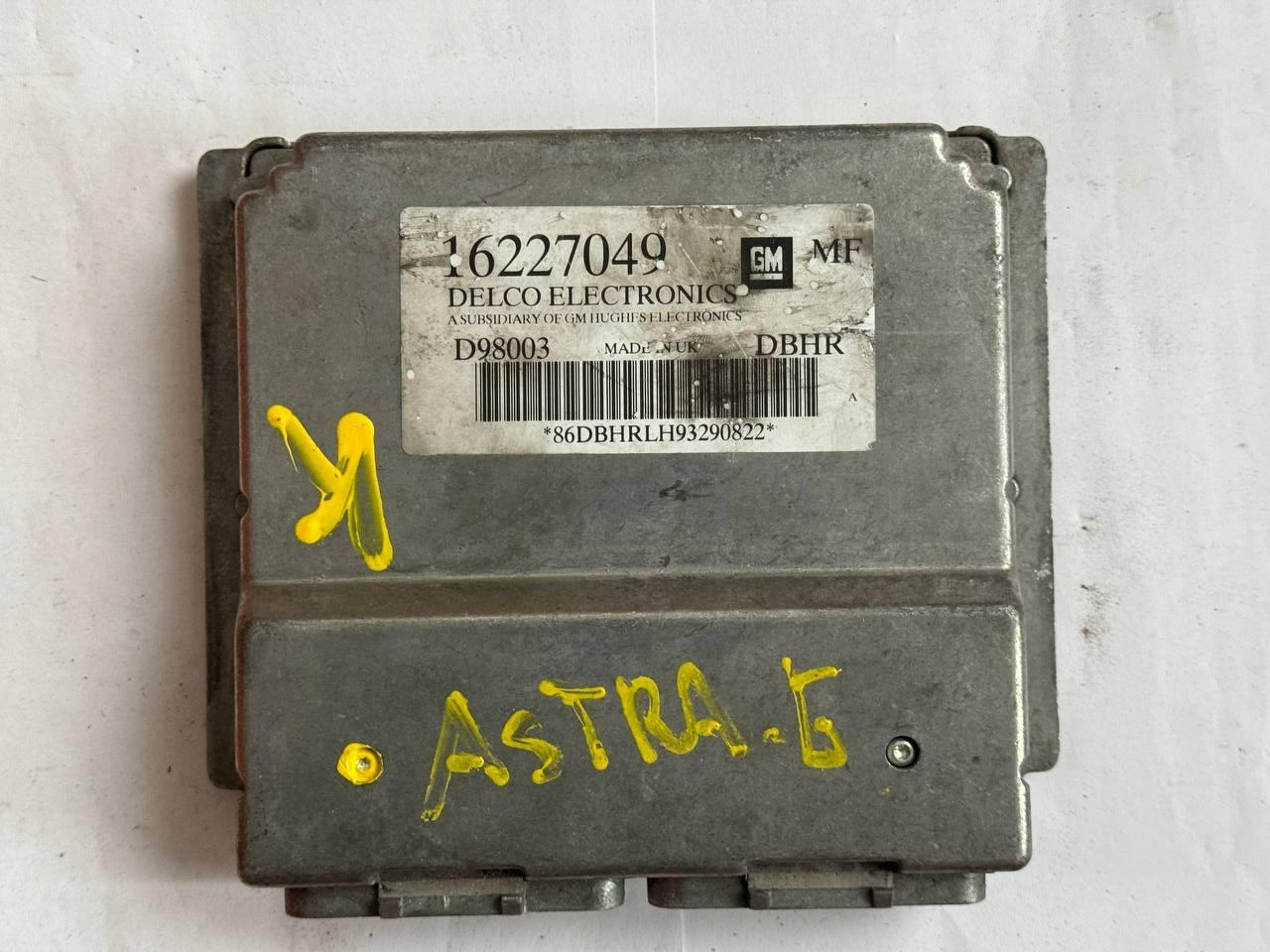 Електронний блок керування Opel Astra B Delco GM 16227049 / D98003