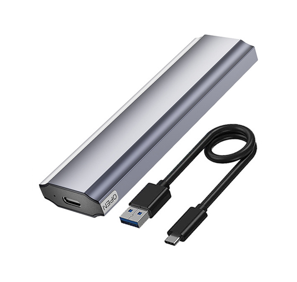Зовнішня кишеня Deepfox M11 для M.2 SSD NVMe (PCIe) / NGFF (Sata) Type-C USB 3.1 Gen 2 Original