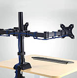 Кріплення настільне на два монітори Z022 9629, фото 5