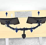 Кріплення настільне на два монітори Z022 9629, фото 9