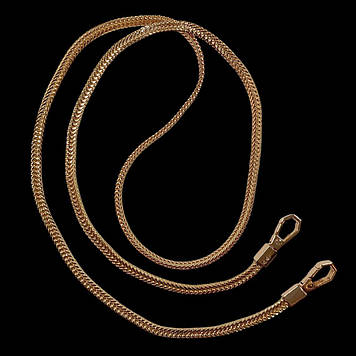 Лацюжок (ручка) для сумки, клатча 104 см, золотий