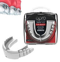 Капа боксерська OPRO Snap-Fit FOR BRACES White (art.002318004)