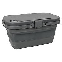 Кошик складний Bo-Camp Foldable Box With table Top 17L Grey (6303695) лучшая цена с быстрой доставкой по