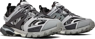 Кроссовки Balenciaga Track LED Gray White - 5550, фото 4
