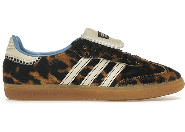 Кроссовки Adidas Samba Nylon Wales Bonner Dark Brown Leopard - IE0578, фото 1