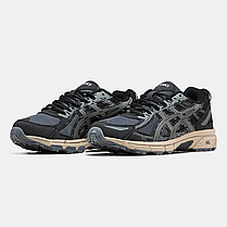 Кросівки ASICS Gel Venture 6 Black Tan Khaki — T7G1N 9095, фото 4