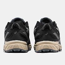Кросівки ASICS Gel Venture 6 Black Tan Khaki — T7G1N 9095, фото 5