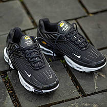 Кросівки Nike Air Max Plus 3 Black White, фото 3