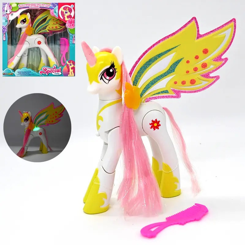 Іграшка Єдиноріг із крилами та аксесуарами LY20052A/B, фото 1