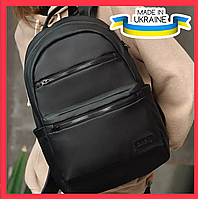 Классический черный женский рюкзак с отделением для ноутбука с несколькими карманами, большой, удобный @