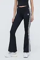 Urbanshop Спортивні штани adidas Originals Flared Leggings колір чорний з аплікацією IN1100 розмір: XXS, XS,