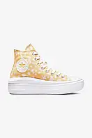 Urbanshop Кеди Converse Chuck Taylor Move Hi All Star жіночі колір жовтий A01194C-YELLOW розмір: 39.5