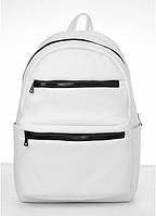 Чоловічий рюкзак Sambag білий Рюкзак для чоловіка з відділенням для ноутбука Світлий рюкзак на кожен день @