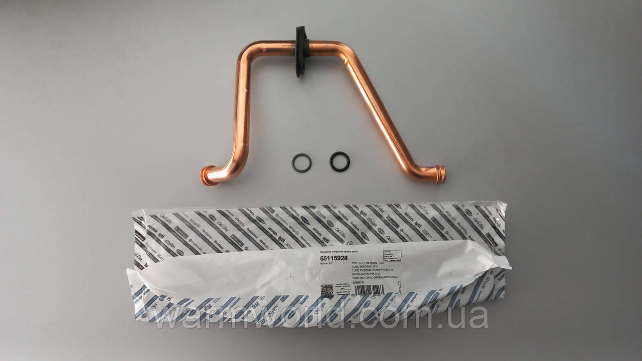 65115928 Трубка повернення теплоносія (Cu) HS X, Cares X, Alixia Ultra Ariston