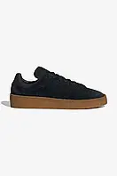 Urbanshop Замшеві кросівки adidas Originals Stan Smith Crepe колір чорний FZ6439-black розмір: 36, 36 2/3