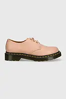 Urbanshop Шкіряні туфлі Dr. Martens 1461 жіночі колір рожевий на плоскому ходу DM24256329-Peach.Bei розмір: