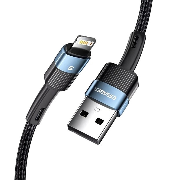 Кабель Essager USB to Lightning 1м Apple iPhone та iPad EXCL-XC01 швидка зарядка даних зарядний