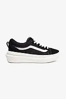 Urbanshop Кеди Vans Old Skool Overt Plus колір чорний VN0A4BVL1KP-black розмір: 36, 36.5, 37, 38, 38.5, 39,