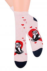 Женские носки на подарок ко дню святого Валентина