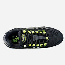 Чоловічі кросівки Nike Air Max 95 Black Neon Grey FV4710-001, фото 4