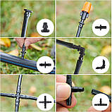 Трійник 1/4" для систем крапельного мікрозрошення рослин, фото 6