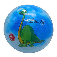 М'ячик дитячий "Динозавр" RB2201 гумовий, 60 грам (Синій)