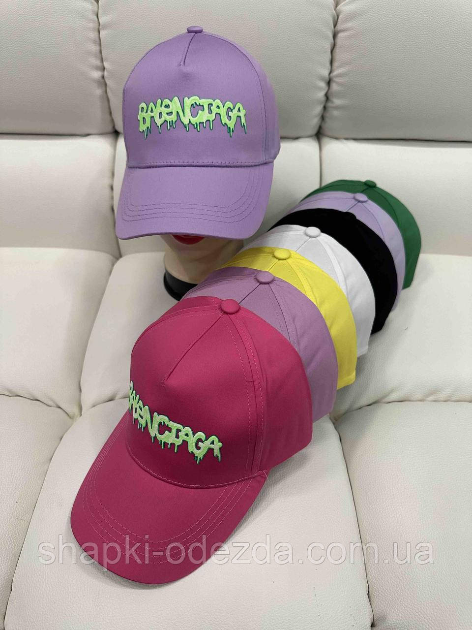 Стильна кепка коттон на дорослих Оптом "Balenciaga"