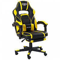 Кресло VR Racer Dexter Webster черный/жёлтый