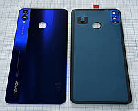 Задняя крышка Huawei Honor 8X со стеклом камеры синяя Original PRC