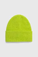 Urbanshop Вовняна шапка Samsoe Samsoe колір зелений вовна розмір: Один розмір
