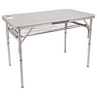 Стіл Bo-Camp Premium 100x60 cm Grey (1404406) лучшая цена с быстрой доставкой по Украине