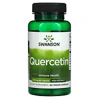 Природный антиоксидант Swanson Quercetin 475 mg, 60 капсул (SW1671)