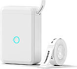 Принтер етикеток та штрихкодів NIIMBOT D110, термопринтер + рулон етикеток, фото 2