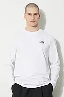 Urbanshop Лонгслів The North Face M L/S Simple Dome Tee чоловічий колір білий однотонний NF0A87QNFN41 розмір: