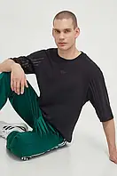 Urbanshop Бавовняна футболка adidas Originals Fashion Raglan Cutline чоловіча колір чорний візерунок IT7445