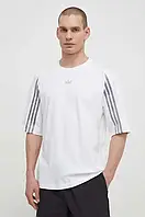 Urbanshop Бавовняна футболка adidas Originals Fashion Raglan Cutline чоловіча колір білий візерунок IT7446