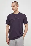 Urbanshop Бавовняна футболка adidas Originals Fashion Graphic чоловіча колір фіолетовий однотонна IT7493