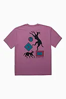 Urbanshop Бавовняна футболка by Parra Parra Pet Supplies T-shirt 49100 PURPLE чоловіча колір фіолетовий з