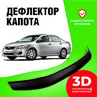 Мухобойка TOYOTA Corolla c 2007-2014 г.в. Тойота Корола Дефлектор капота