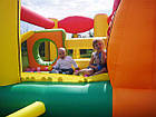 Дитячий надувний батут ігровий центр атракціон "11 в 1" Happy Hop, фото 5