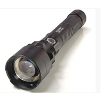 Новий якісний ручний тактичний ліхтарик підстовбурний BL QP510 -P50 Ліхтар з виносною кнопкою чорного кольору