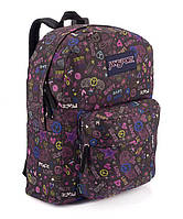 Женский молодежный рюкзак JanSport Текстиль 45х32х15 см