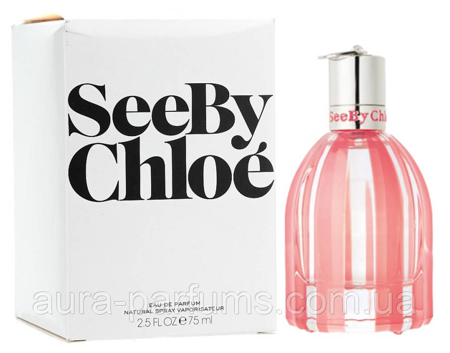 Женские духи Chloe See By Chloe Tester (Хлоя Си Бай Хлоя) Парфюмированная вода 75 ml/мл Тестер - фото 1 - id-p1570973157