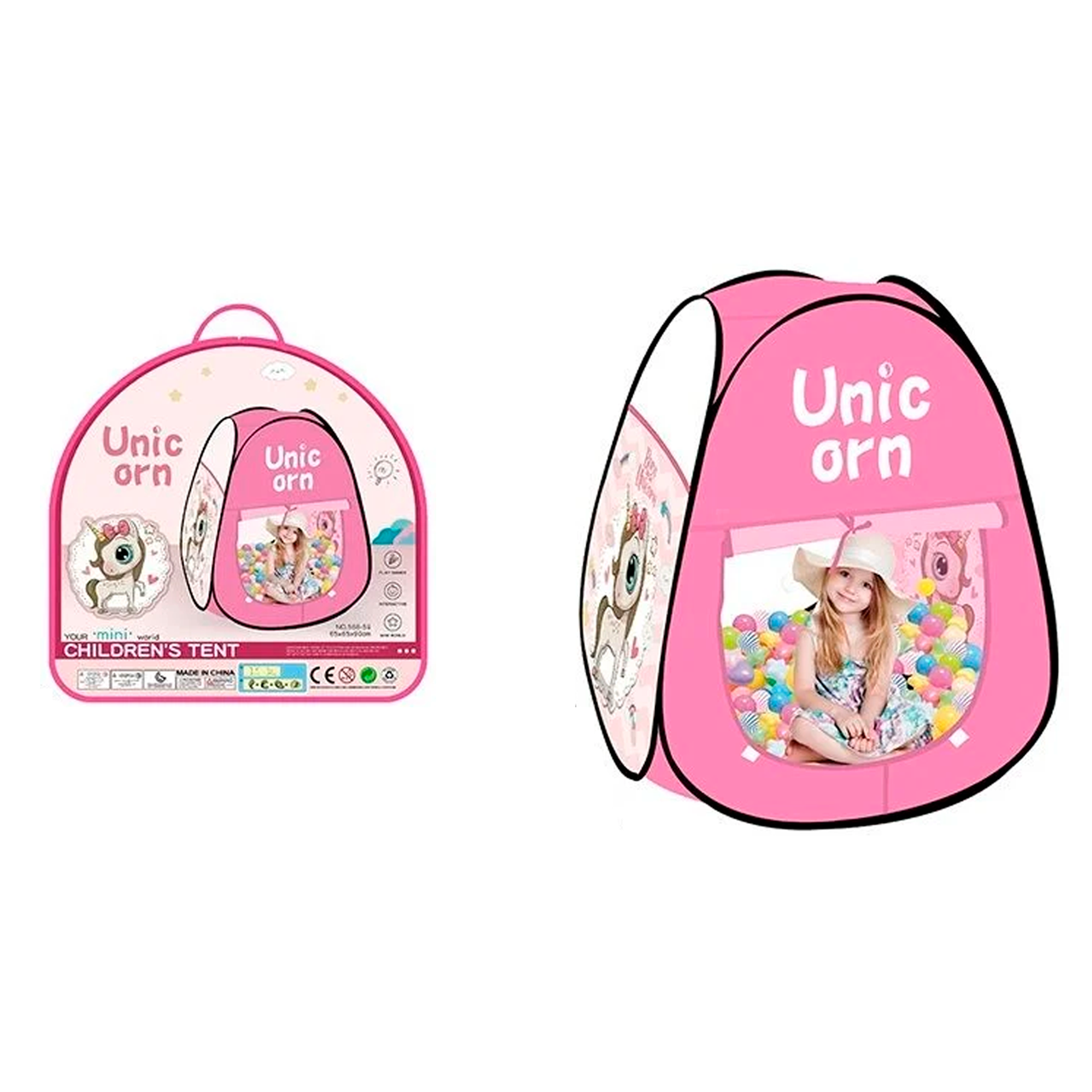 Намет ігровий дитячий (легко складається, в сумці) 568-59