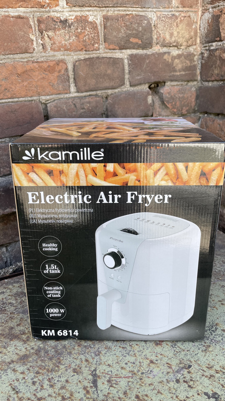 Фритюрниця-мультипіч на 8 програм Kamille KM-6814 Біла